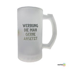 Bierkrug satiniert