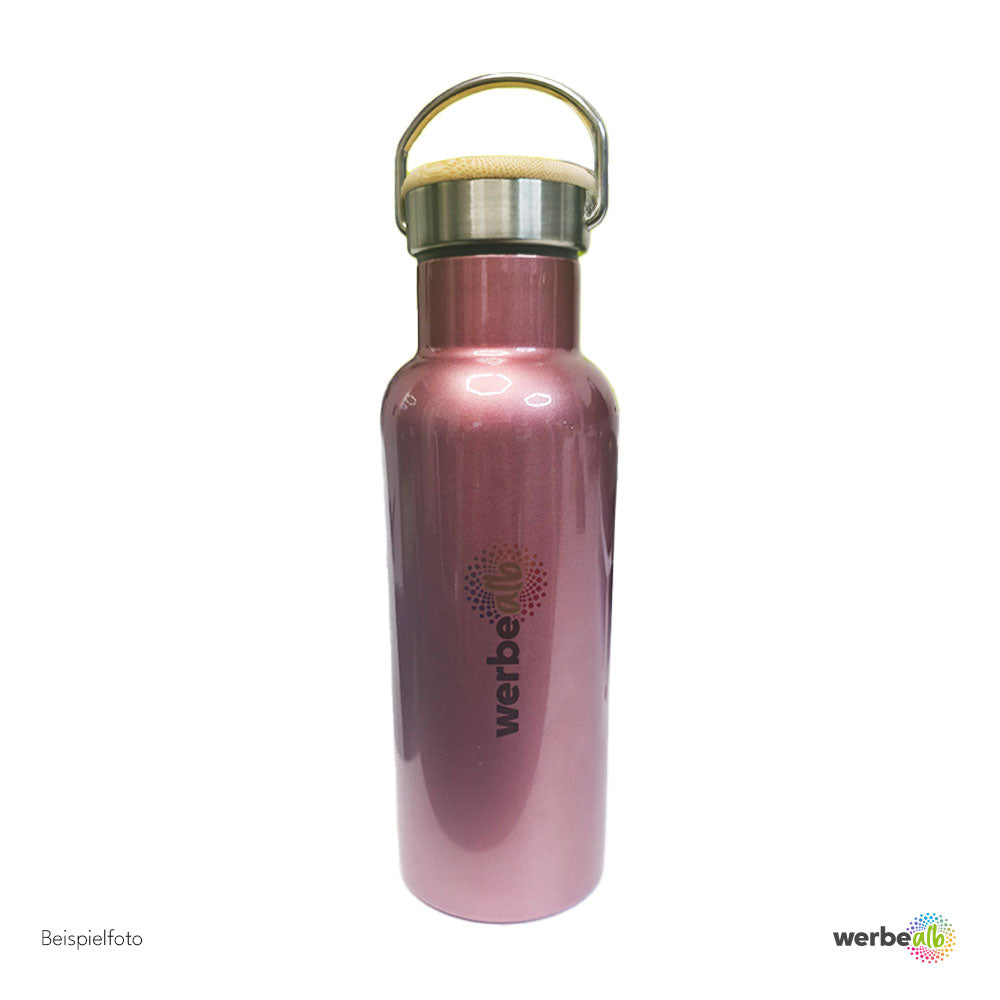 Trinkflasche Glitter-Bambus